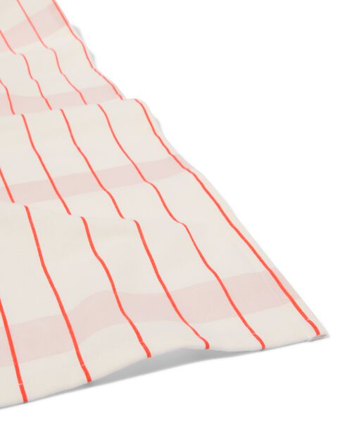 nappe 140x240 coton rouge
