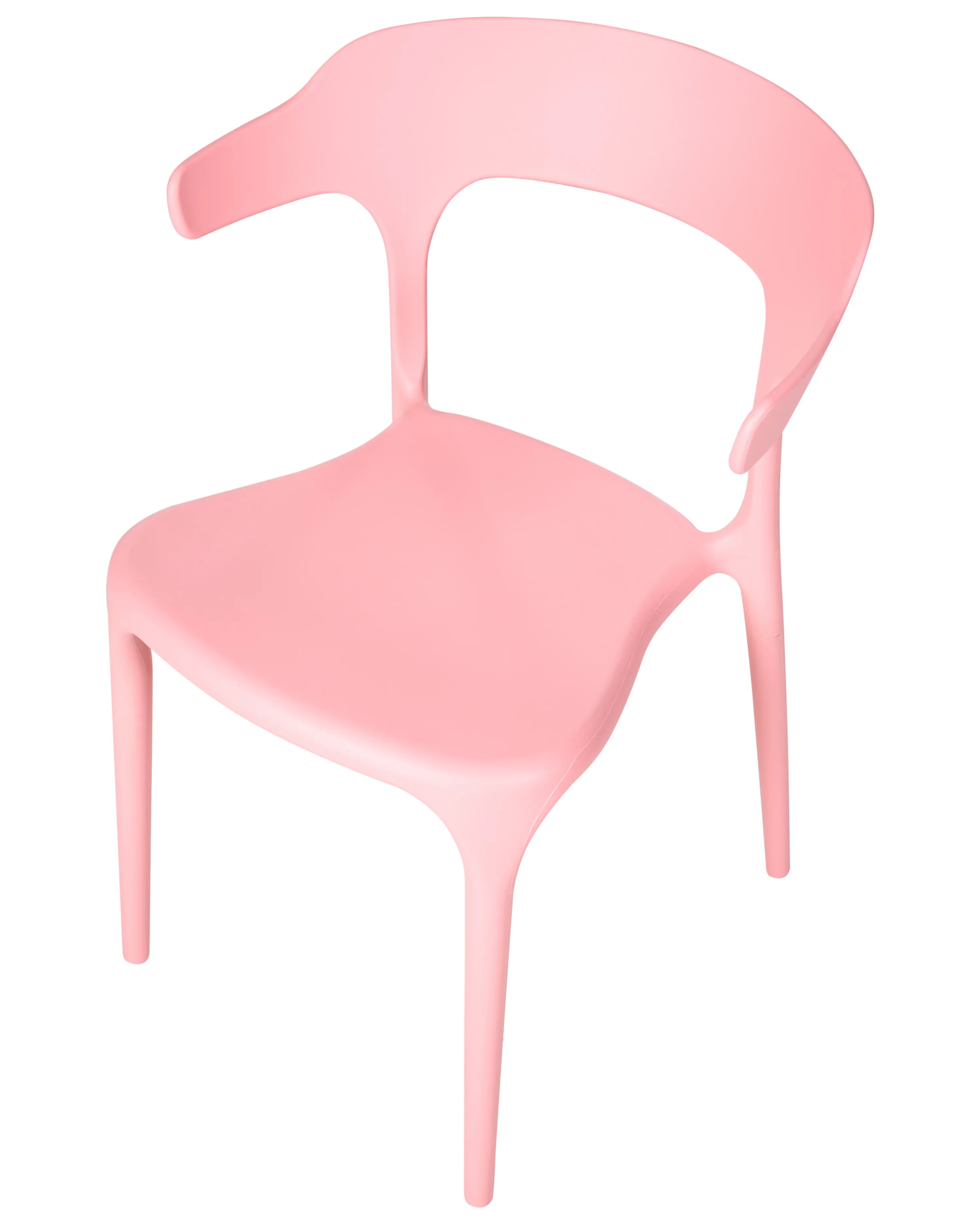 Set van 4 tuinstoelen GUBBIO Roze