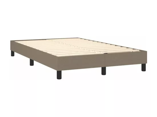 Sommier à lattes de lit Taupe 120x200 cm Tissu