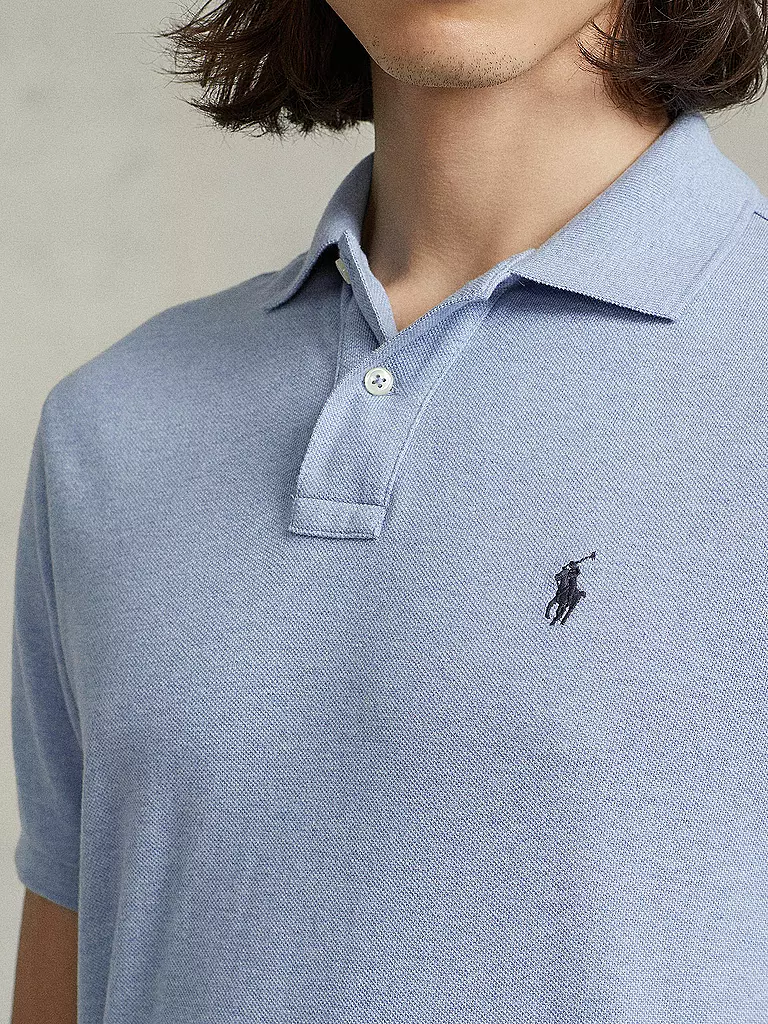 POLO RALPH LAUREN Poloshirt Custom-Slim-Fit blau