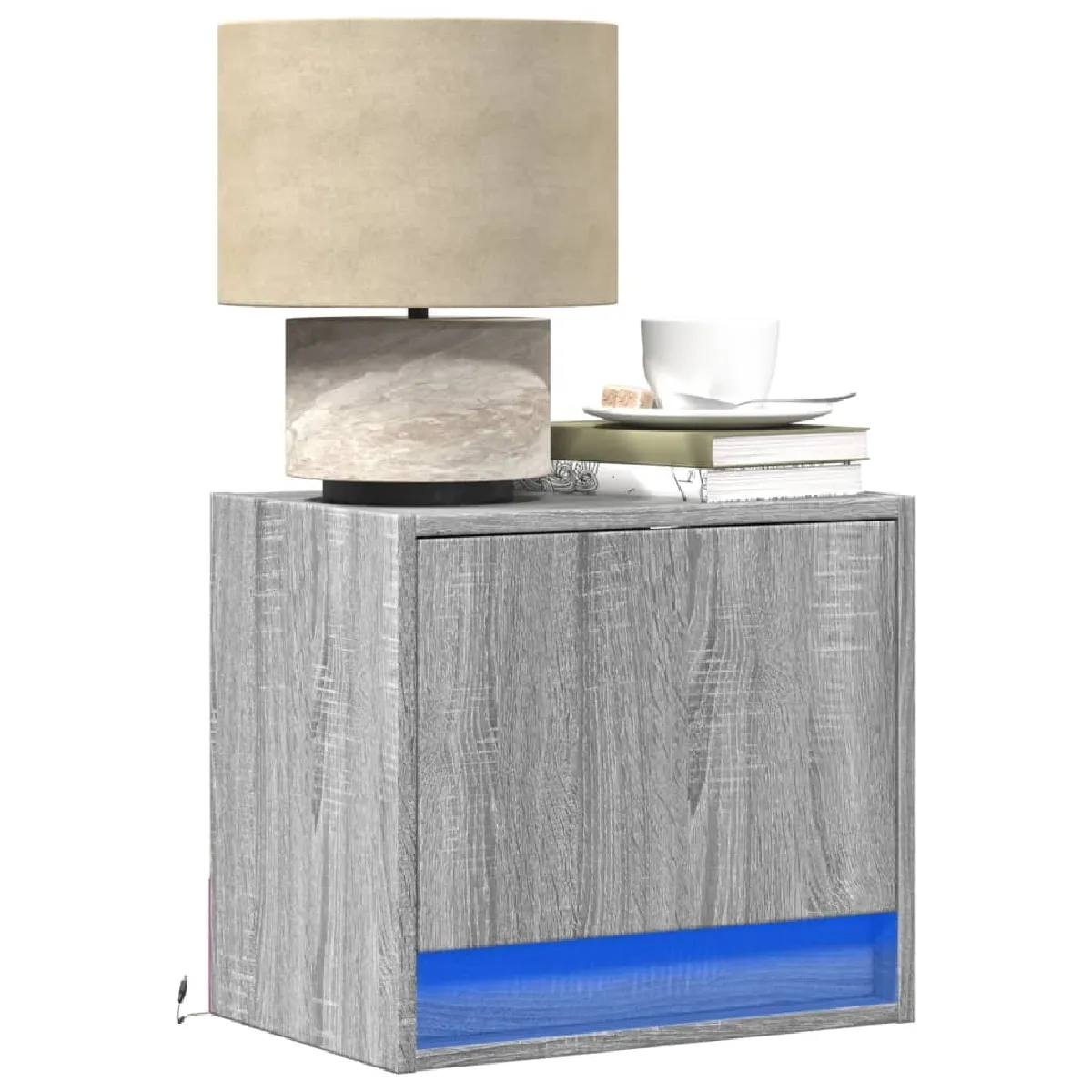 vidaXL Tables murales LED 2 pcs