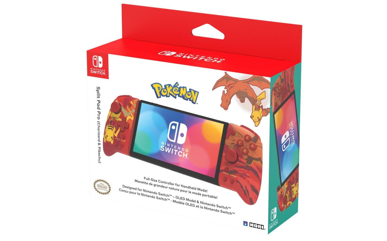 Switch HORI Split Pad Pro Charizard & Pikachu
