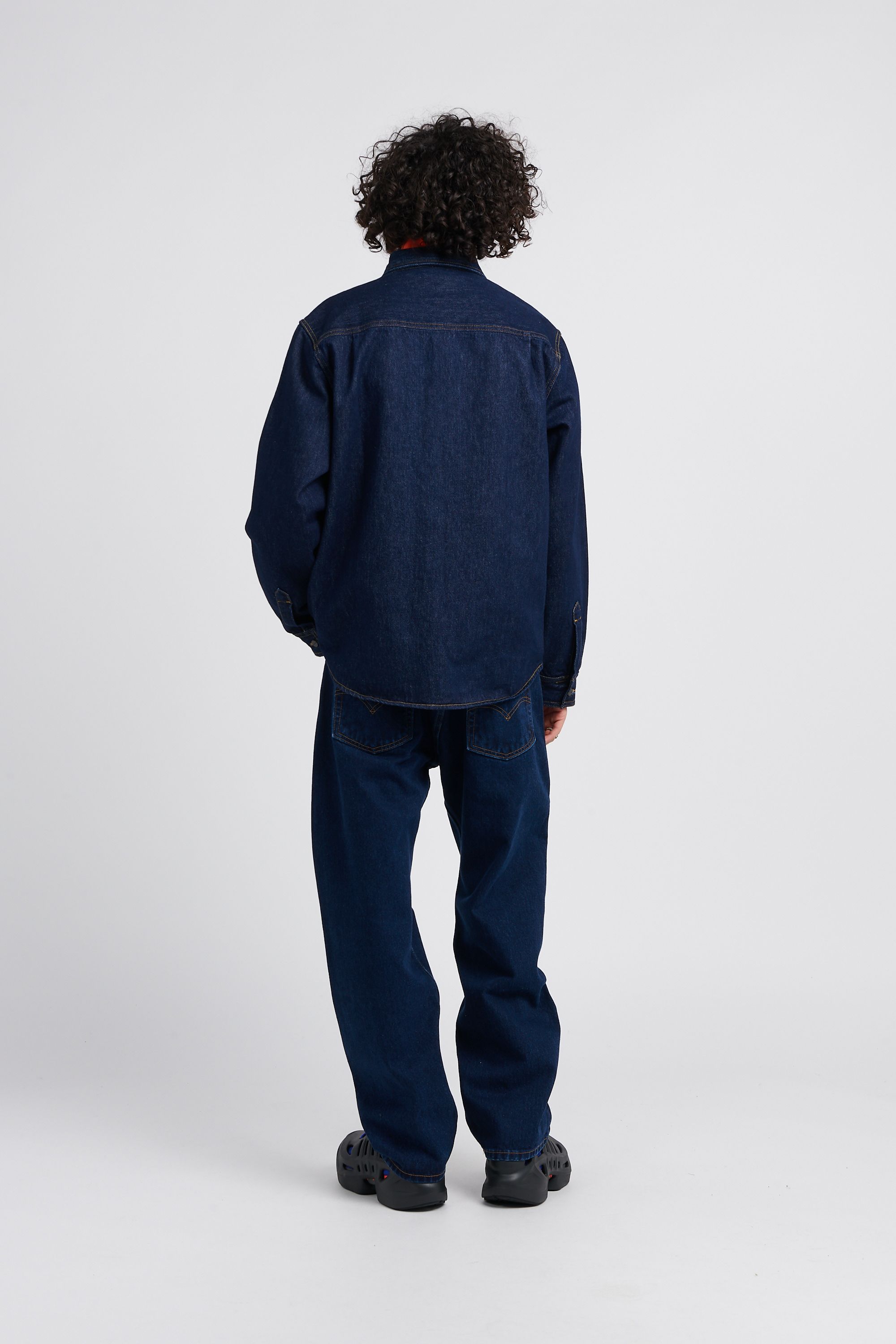 CARHARTT WIP Veste Manny Shirt Jac Bleu