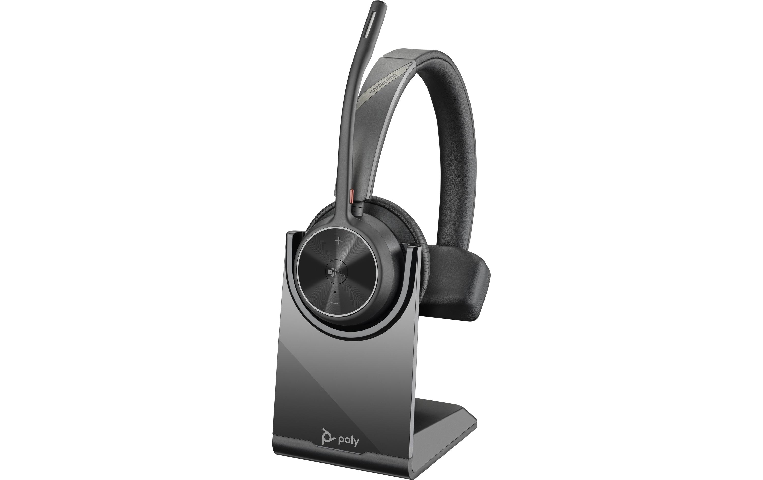 Headset Poly Voyager 4310 MS Mono USB-A, ohne LadestationPoly Voyager Bluethootbüro-Headsets