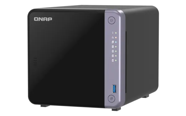 QNAP TS-432X-4G - NAS-server - 4 bays - SATA 6Gb/s - RAID JBOD, 0, 1, 5, 6, 10, 50, 60 - RAM 4 GB - Gigabit Ethernet / 2.5 Gigabit Ethernet / 10 Gigabit Ethernet - iSCSI support