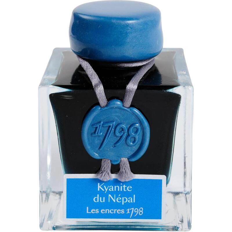 Encre 1798 à paillettes argentées - Kyanite du Népal
