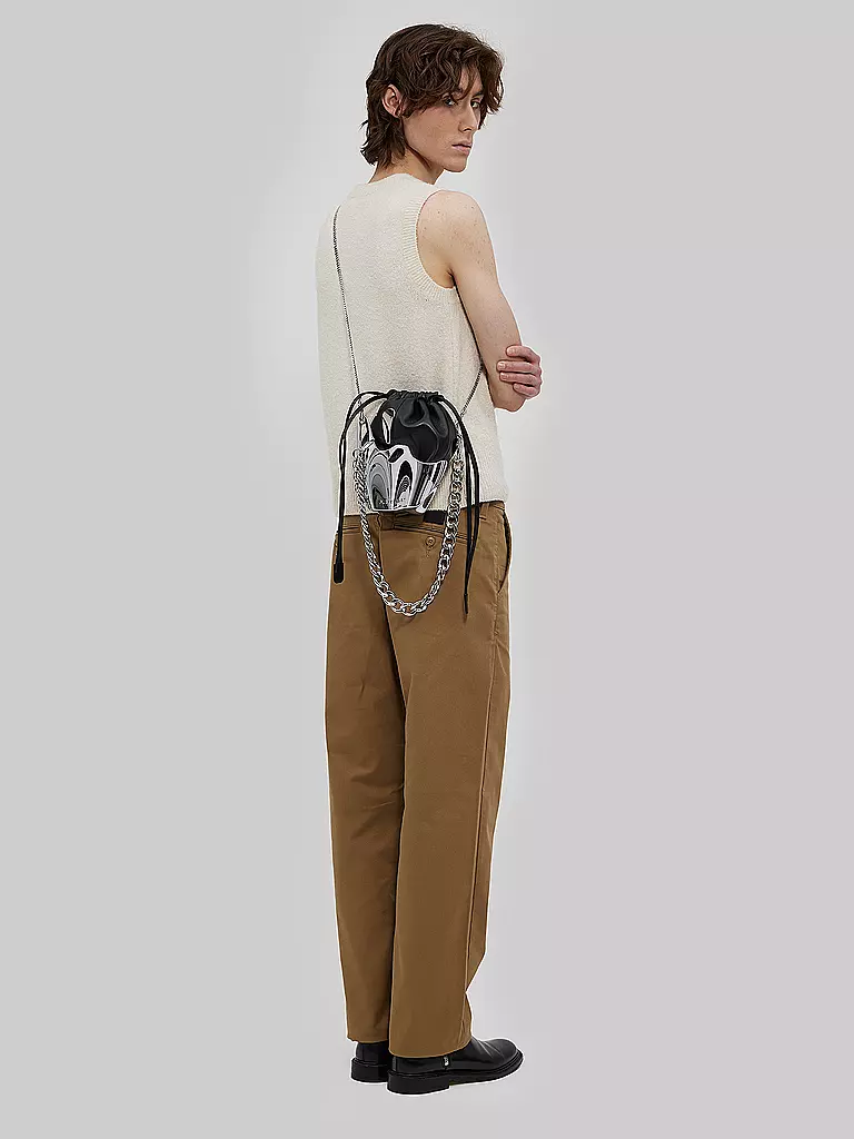 PUBLISHED BY Ledertasche - Bucket Bag  schwarz