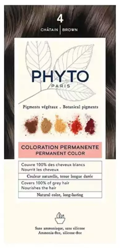 Kit Coloration - 4 Chatain - 1 Kit