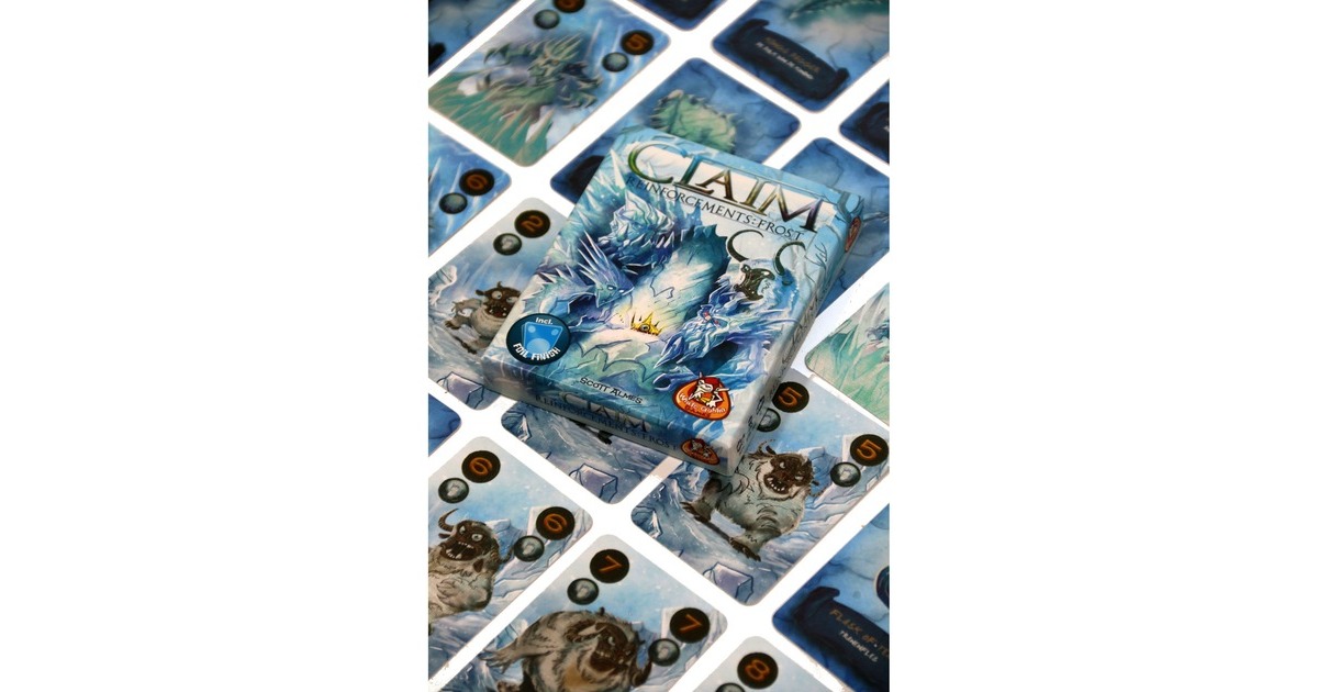 White Goblin GamesClaim Reinforcements: Frost Kaartspel  (Nederlands, Uitbreiding, 2 spelers, 25 minuten, Vanaf 10 jaar)