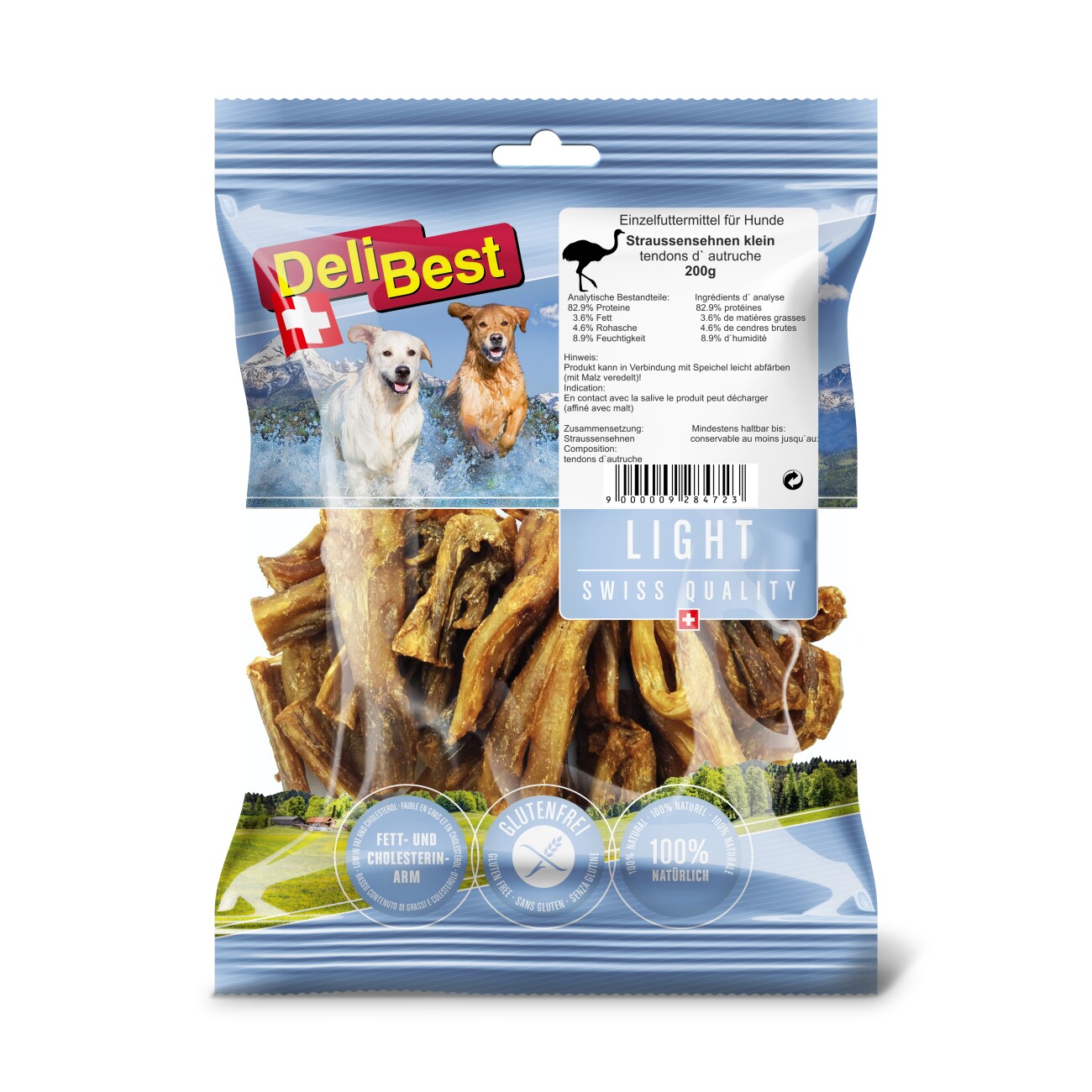 DeliBest Straussensehnen 200g