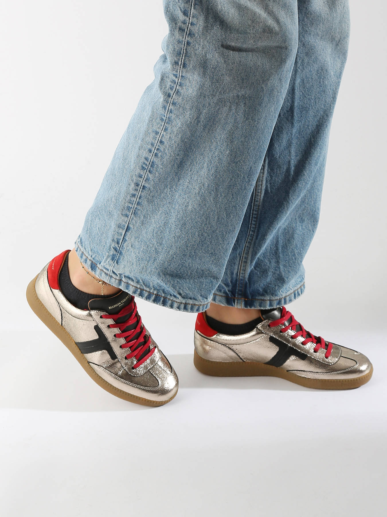 Sneakers Solveig en cuir MAISON TOUFET