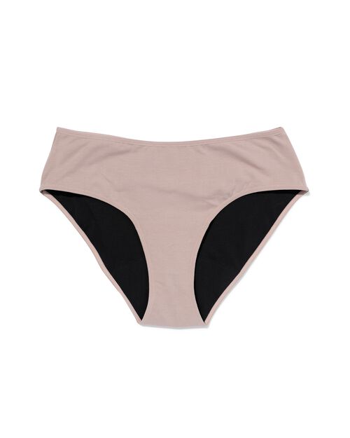 Culotte d'incontinence en coton pour légères fuites urinaires beige