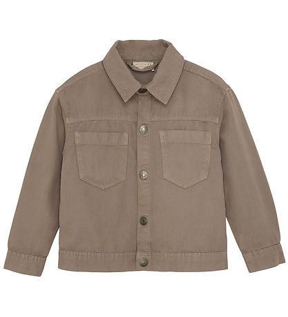 Minymo Jacke - Canvas - Timber Wolf