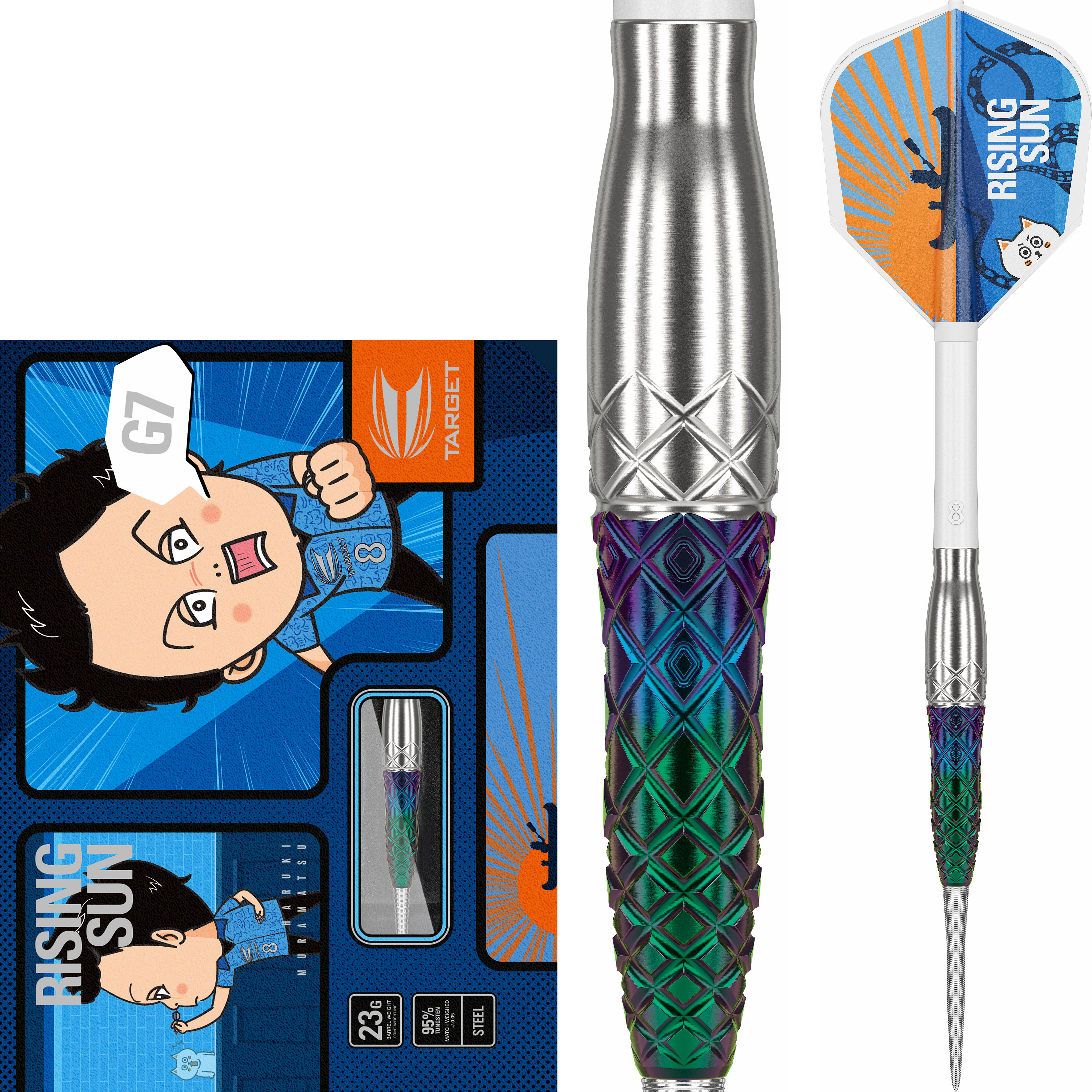 Target Japan - Haruki Muramatsu GEN 7 - Steeldart