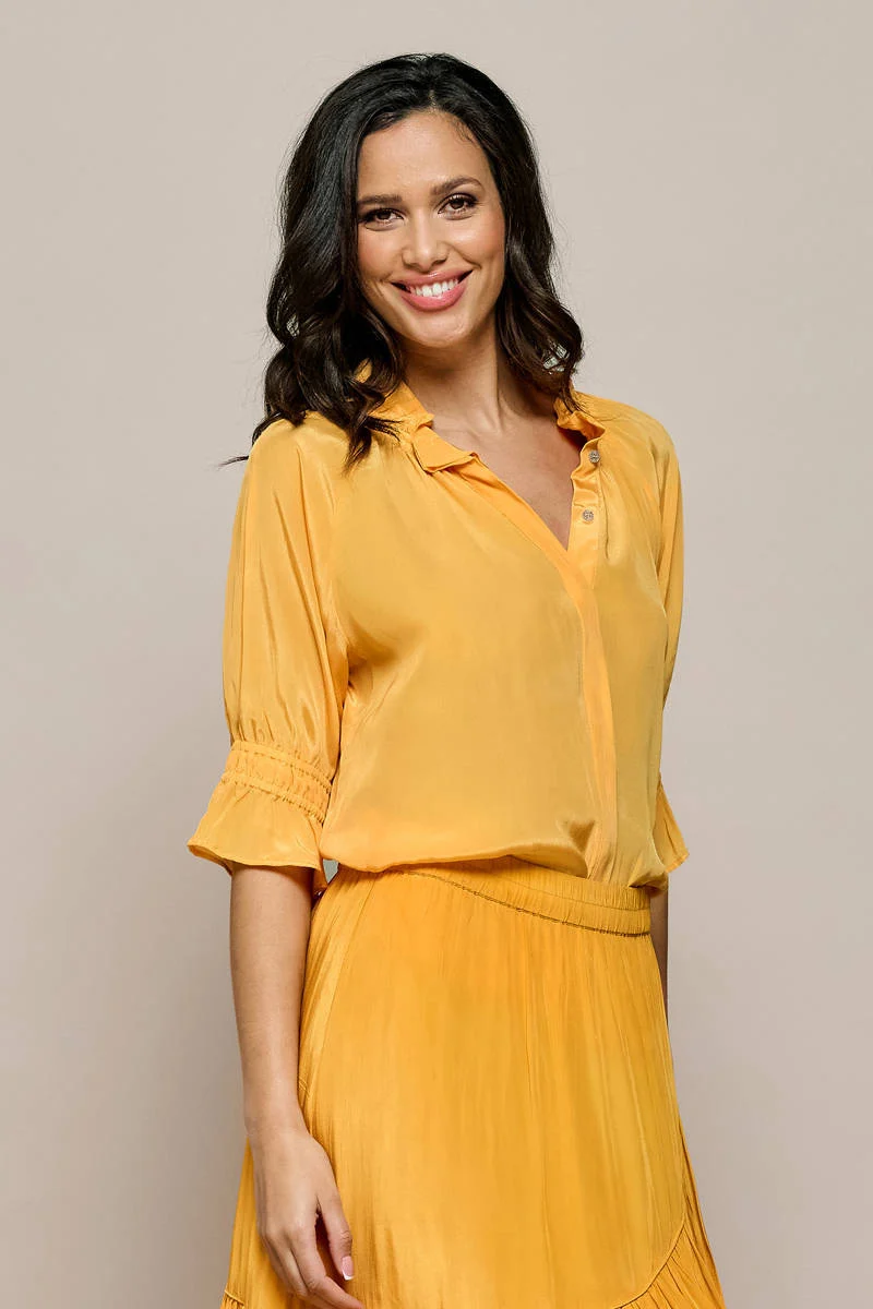 Mart Visser blouse geel
