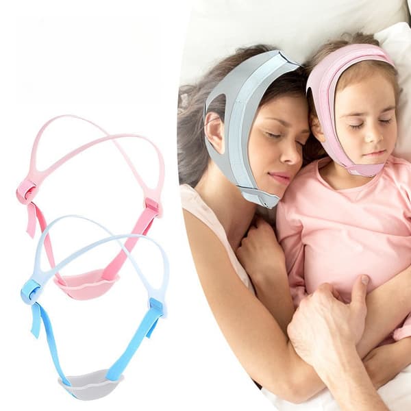 INF Anti-snorking silikonstropp med elastisk støtte