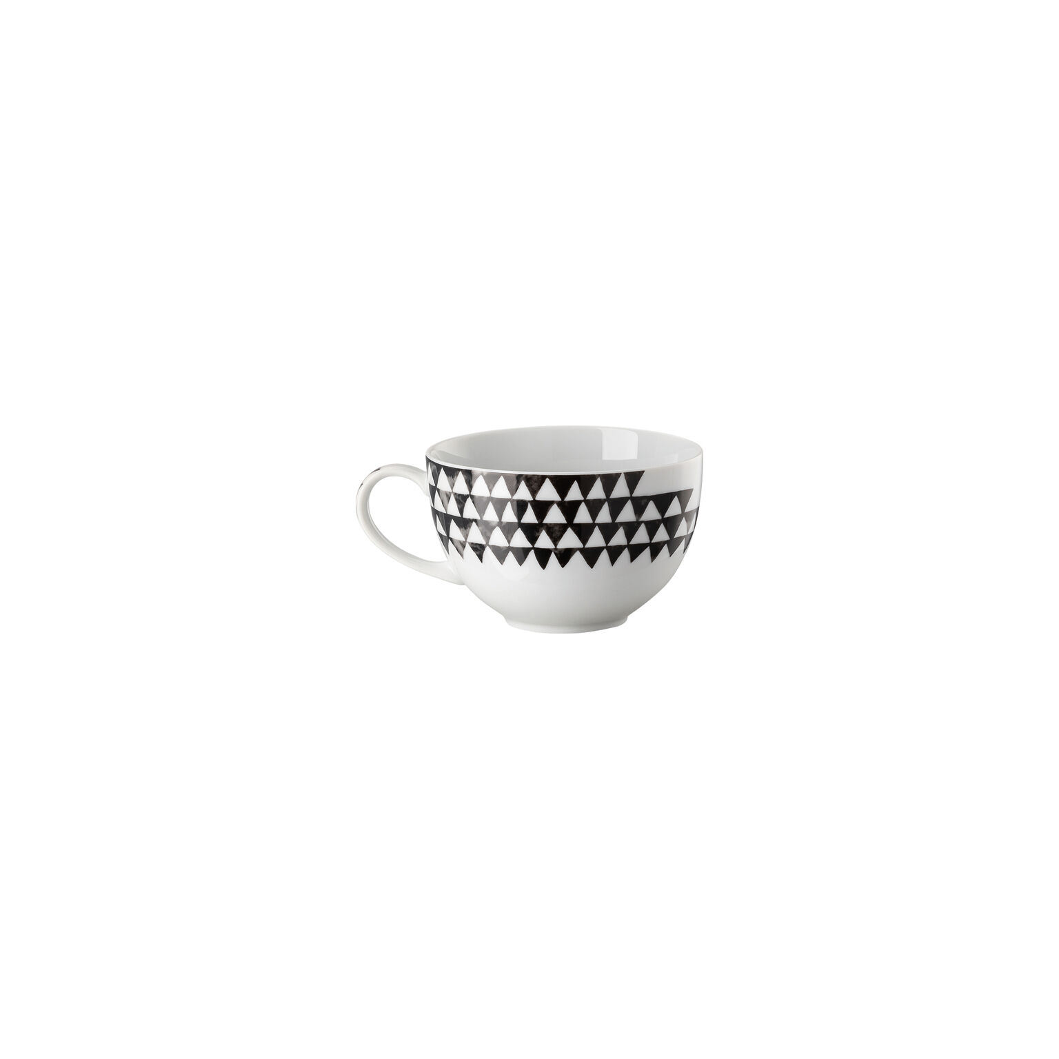 Magic Garden Black Seeds Cappuccino-Obertasse mit neuem Henkel
