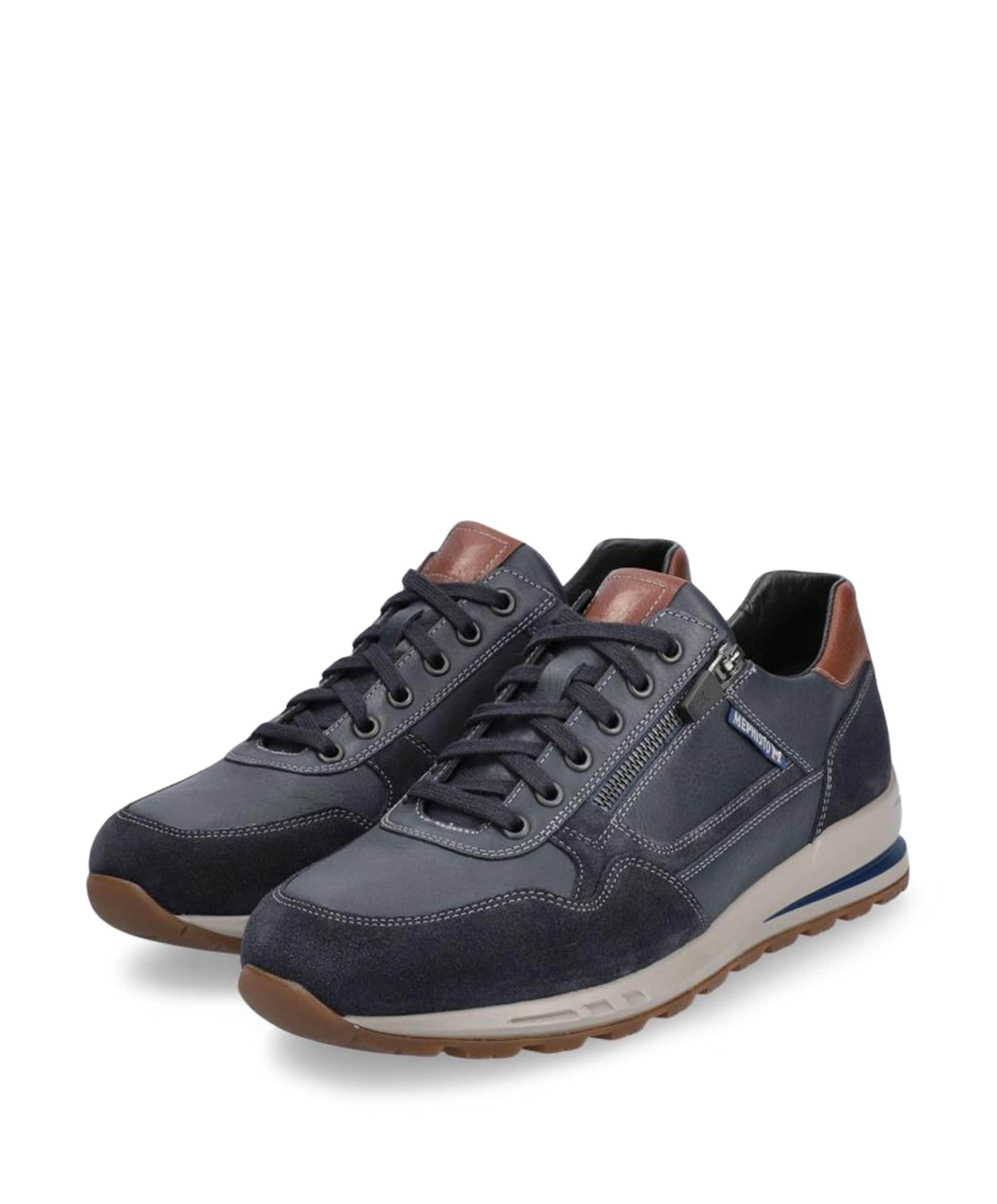 Mephisto Bradley  heren sneakers blauw