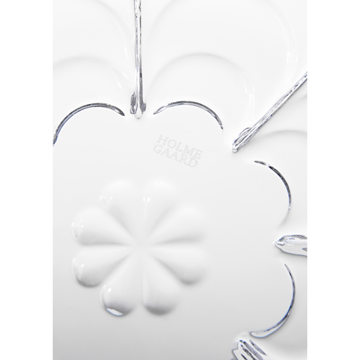 Holmegaard Lily 2-pak Asiet, Klar, Ø16 cm