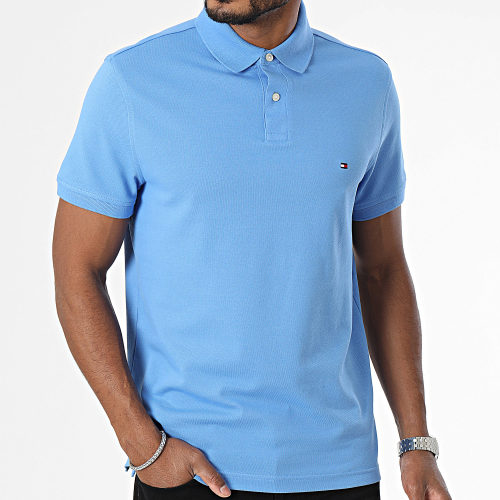 Polo Manches Courtes Regular Polo 1985 7770 Bleu Clair