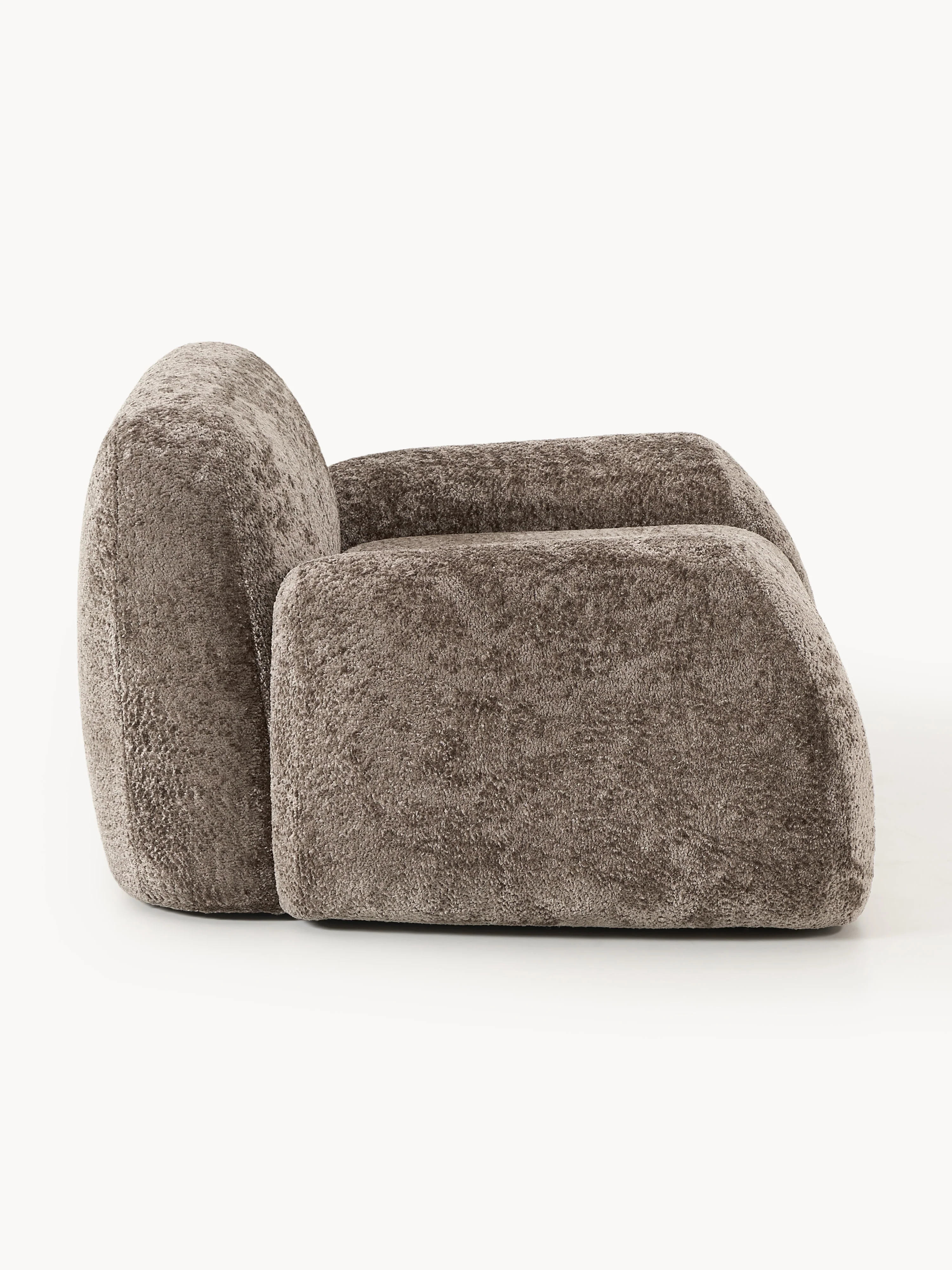Loungefauteuil Wolke van teddy-bouclé