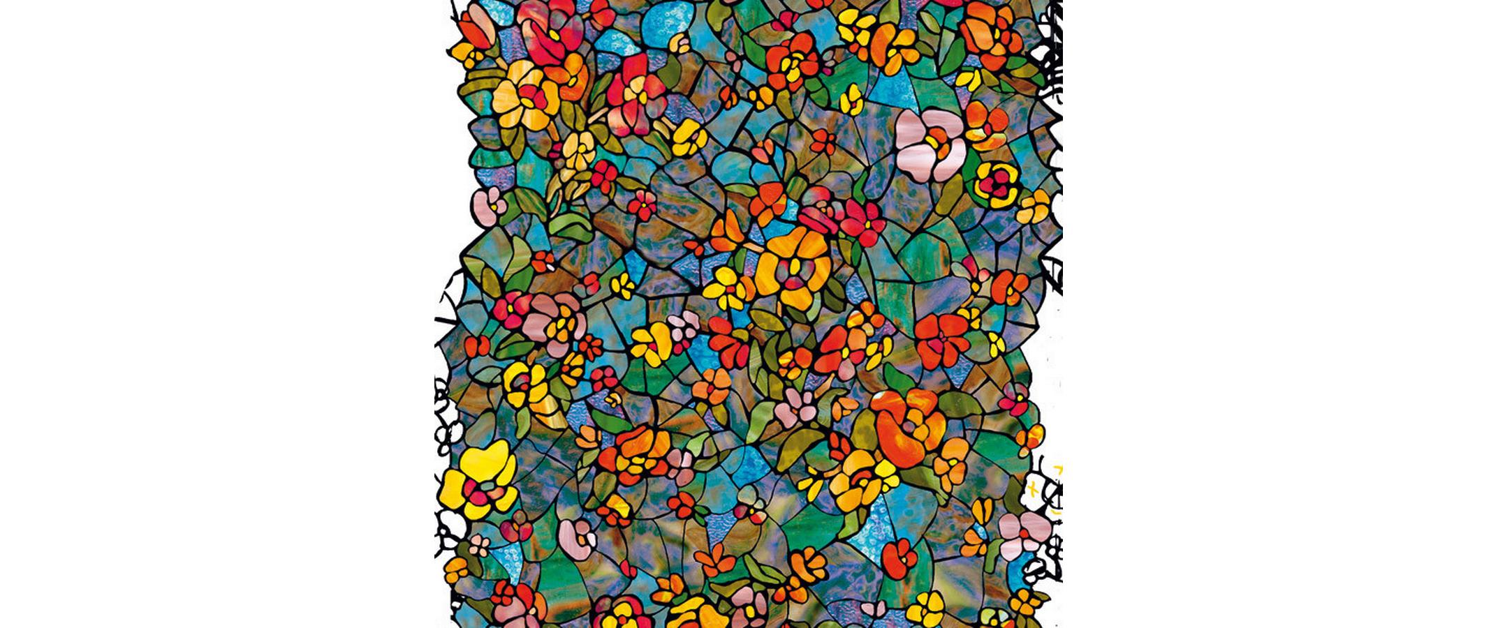 Fensterfolie Venetian Garden 45 x 150 cmSichtschutzfolie