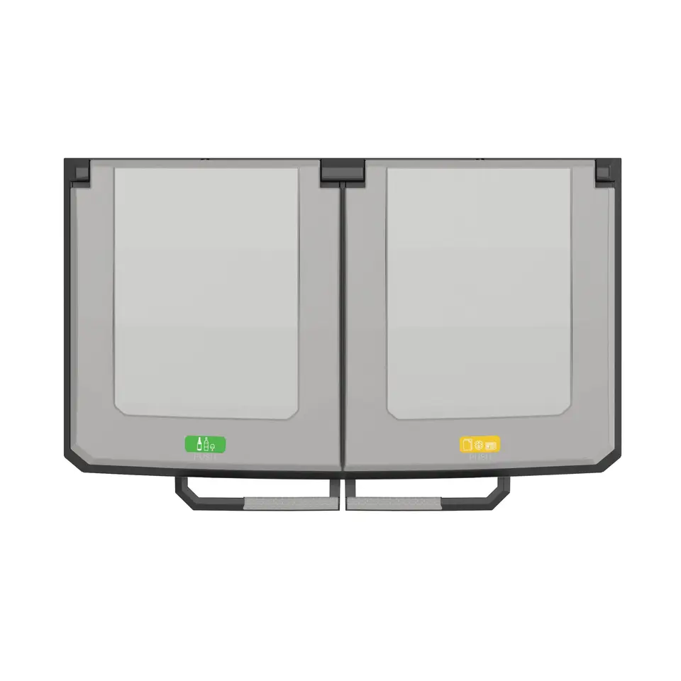 Keter Split Premium Recycling Kliko - Vuilbakken buiten - 2x110L