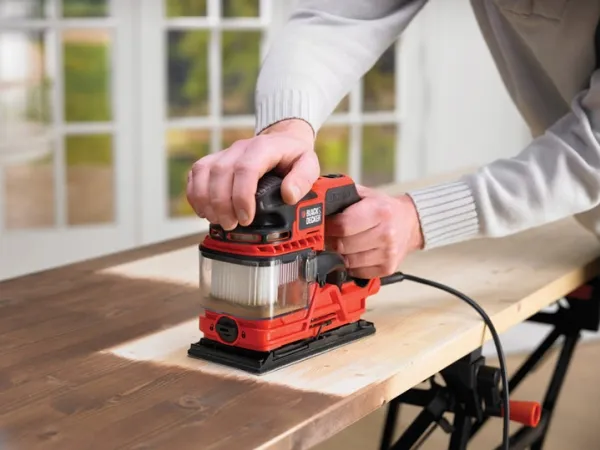 BLACK DECKER KA330EKA-QS - Kredsløbssliber - 270 W - 1/3 ark