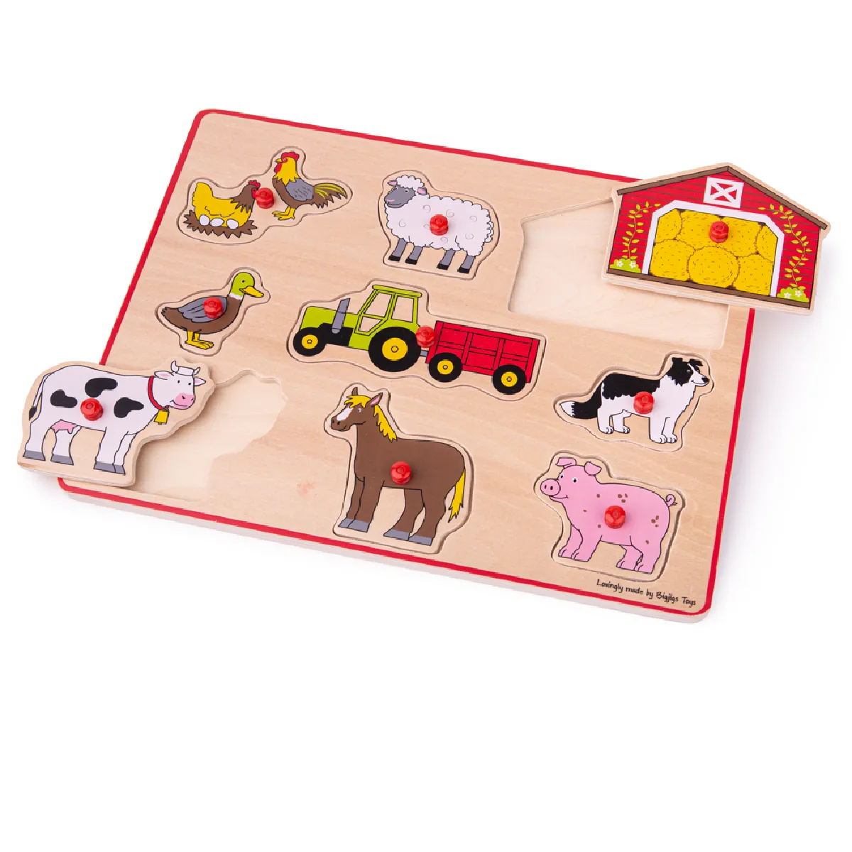 Bigjigs Toys Puzzle Bois Ferme
