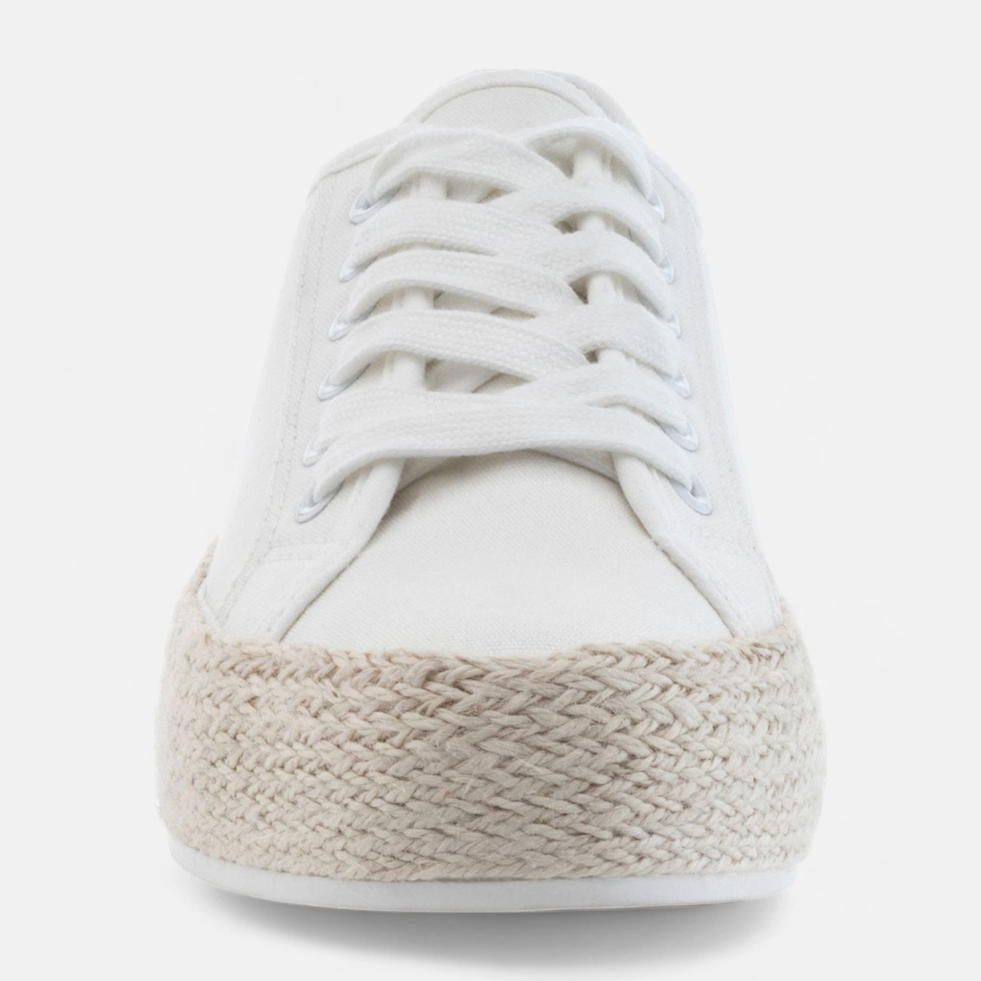 Baskets en toile Femme blanc