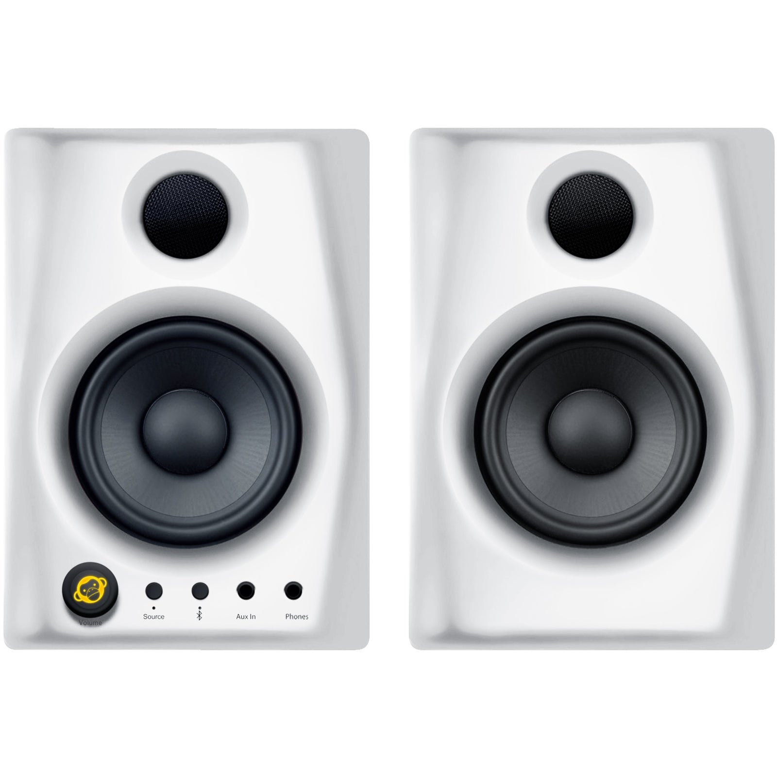 Monkey Banana Gibbon Air Bluetooth monitor wit (set van 2)