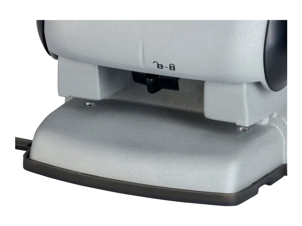 Hulapparat Rexel Precision 265, 2 huller, 65 ark, sølv/sort