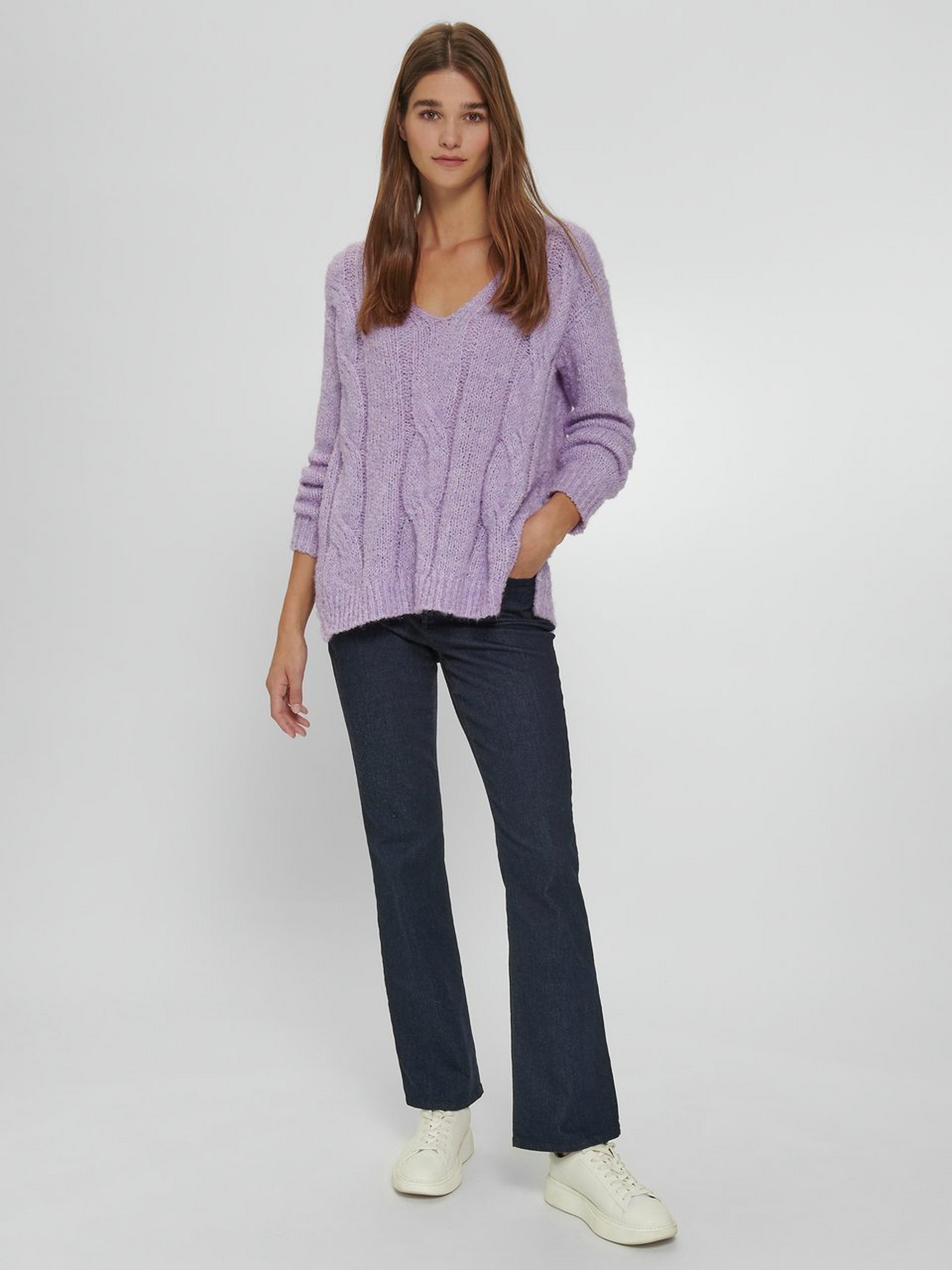 V-Pullover