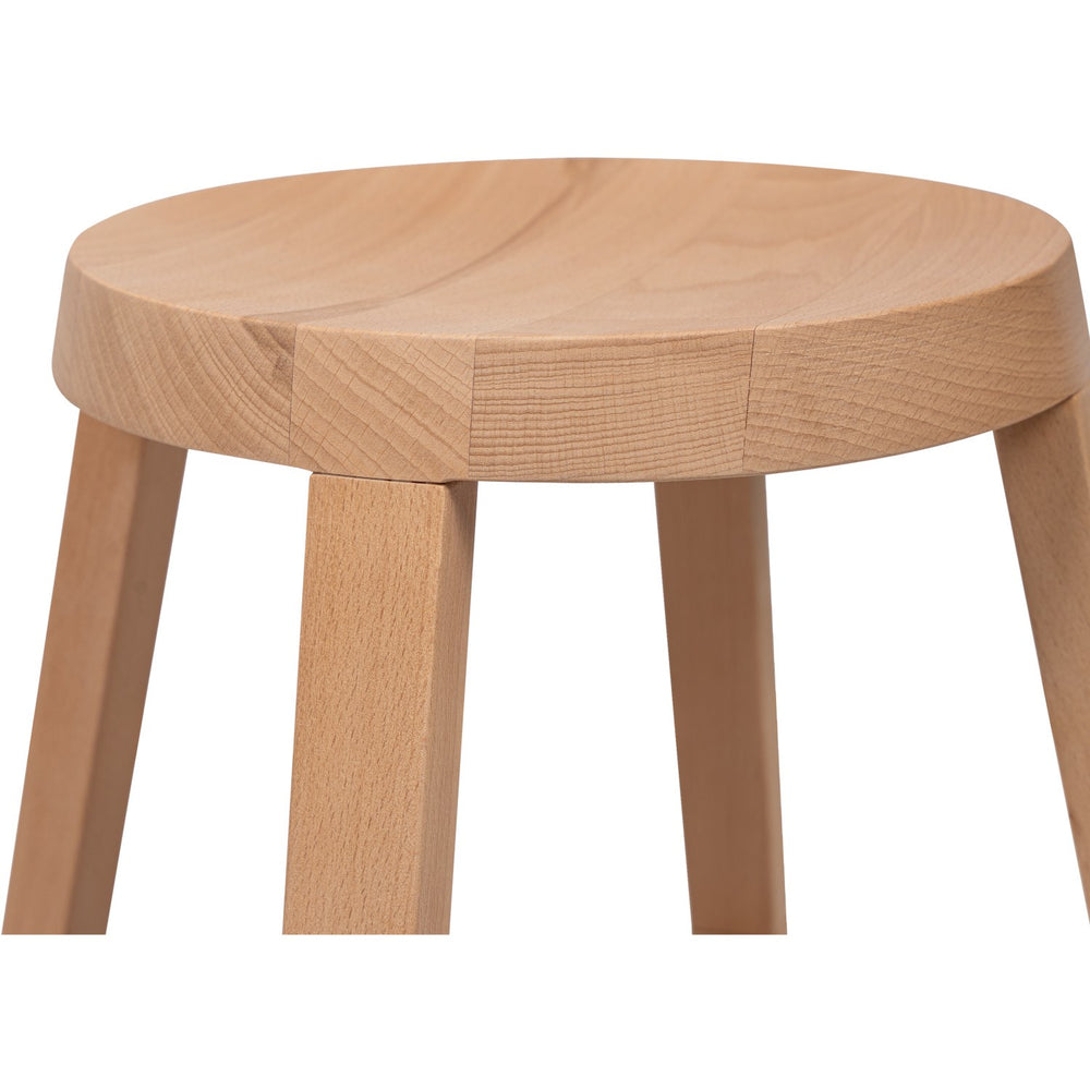 Køb Curve Lab Beech Monarchy Rocking Stool