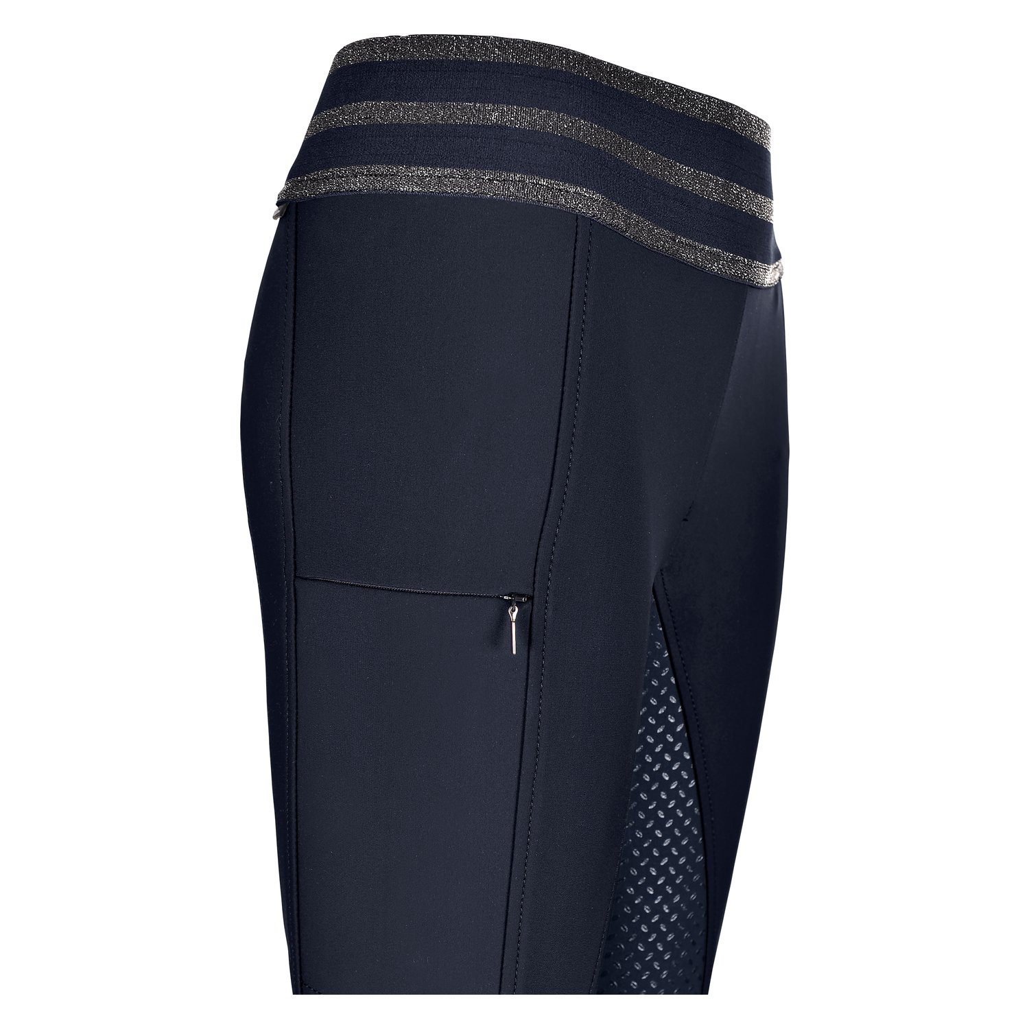 PIKEUR Gesäßeinsatz-Reithose Ida Grip Athleisure - nightblue