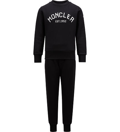 Moncler Sweats?t - Sort m. Beige