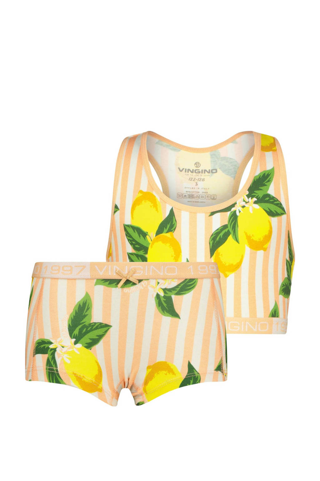 bh top + short Lemons