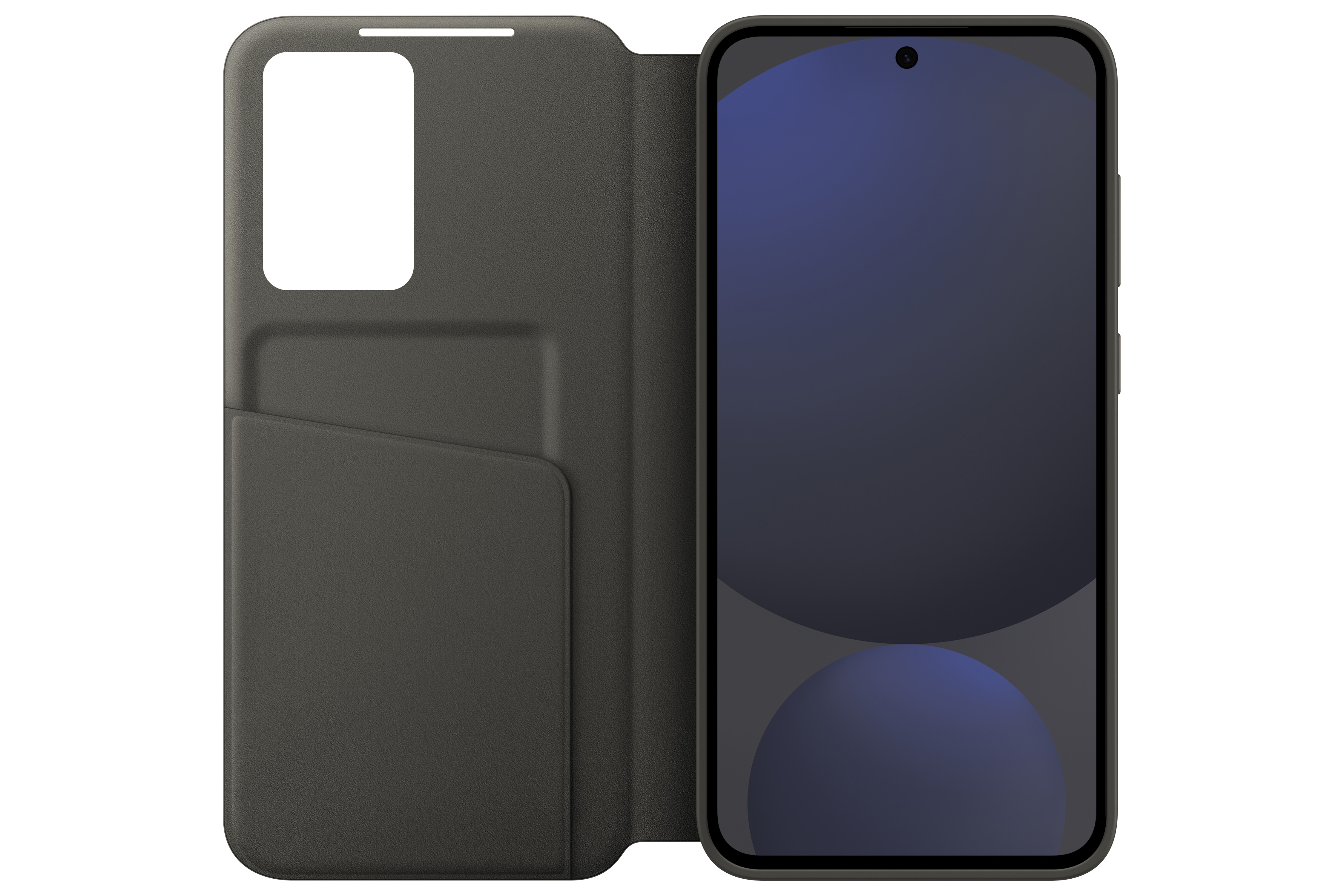 Galaxy S24 FE Smart View Book Cover Flipcase Hülle (EF-ZS721CBEGWW) - Schwarz