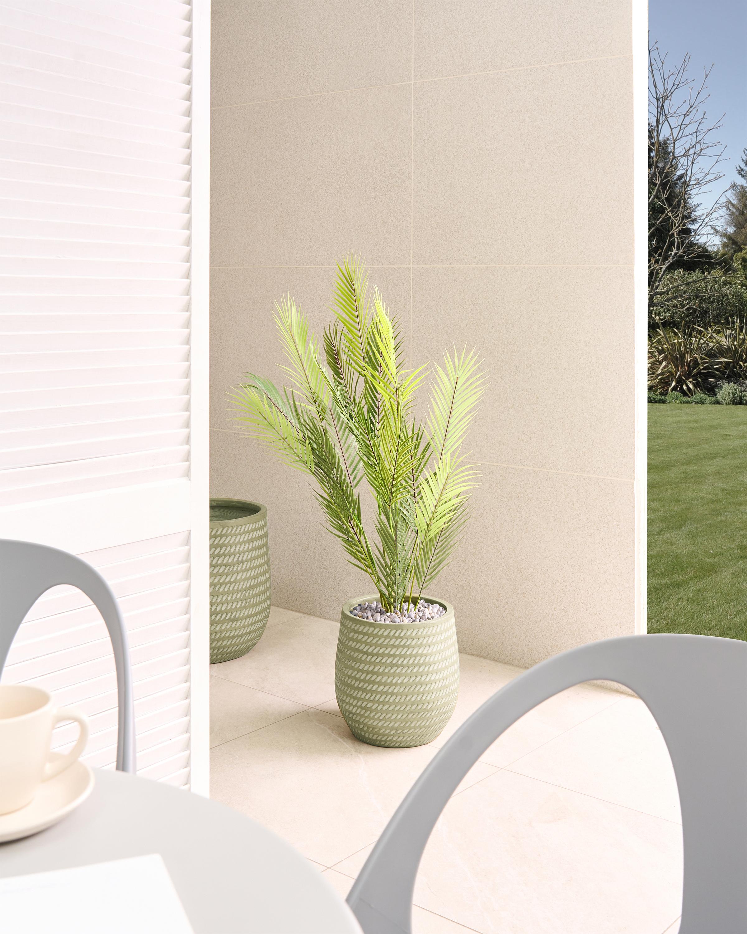 Bloempot LIVADIA 27 cm Olijfgroen