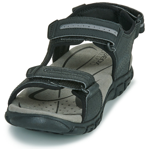 Geox - UOMO SANDAL STRADA - Noir