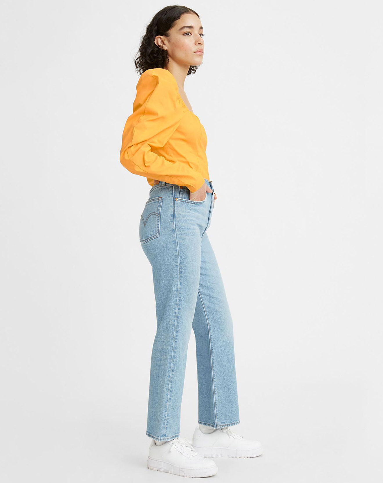 Levi's® Jean crop boot Ribcage bleu