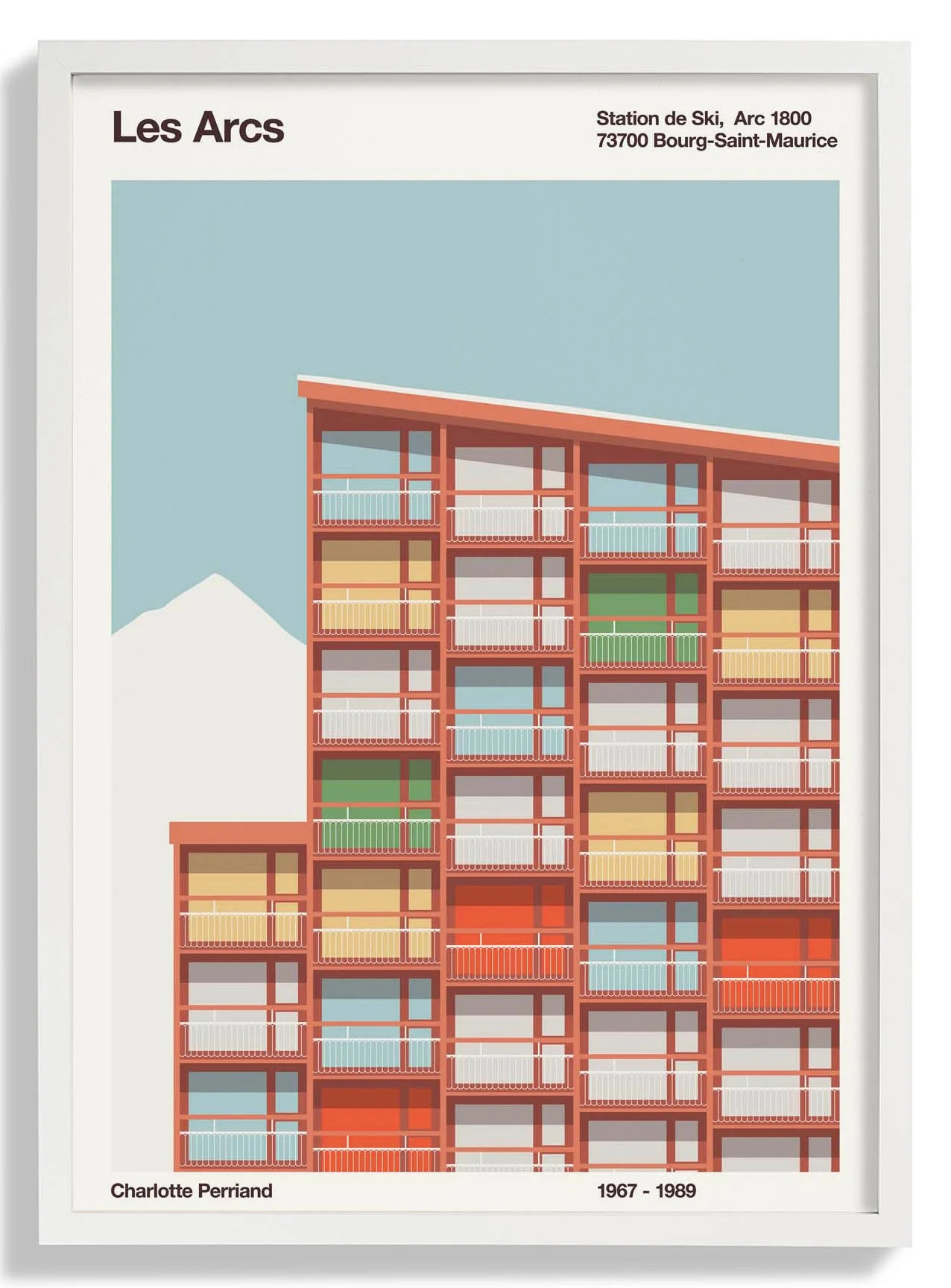 Les arcs, Charlotte Perriand von Florent Bodart
