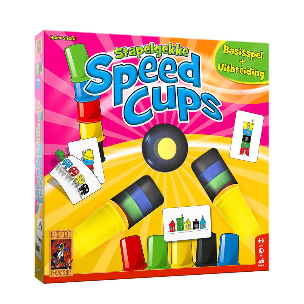 Super leuk spel!Stapelgekke Speedcups 6 spelers