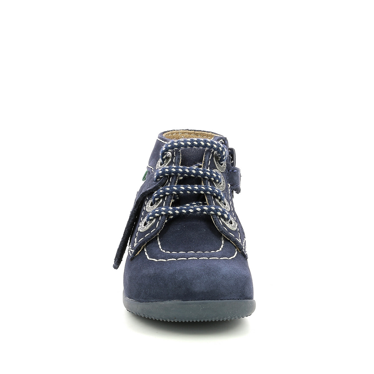 KICKERS<br>Botas de tornozelo de couro com zíper Bonzip-2