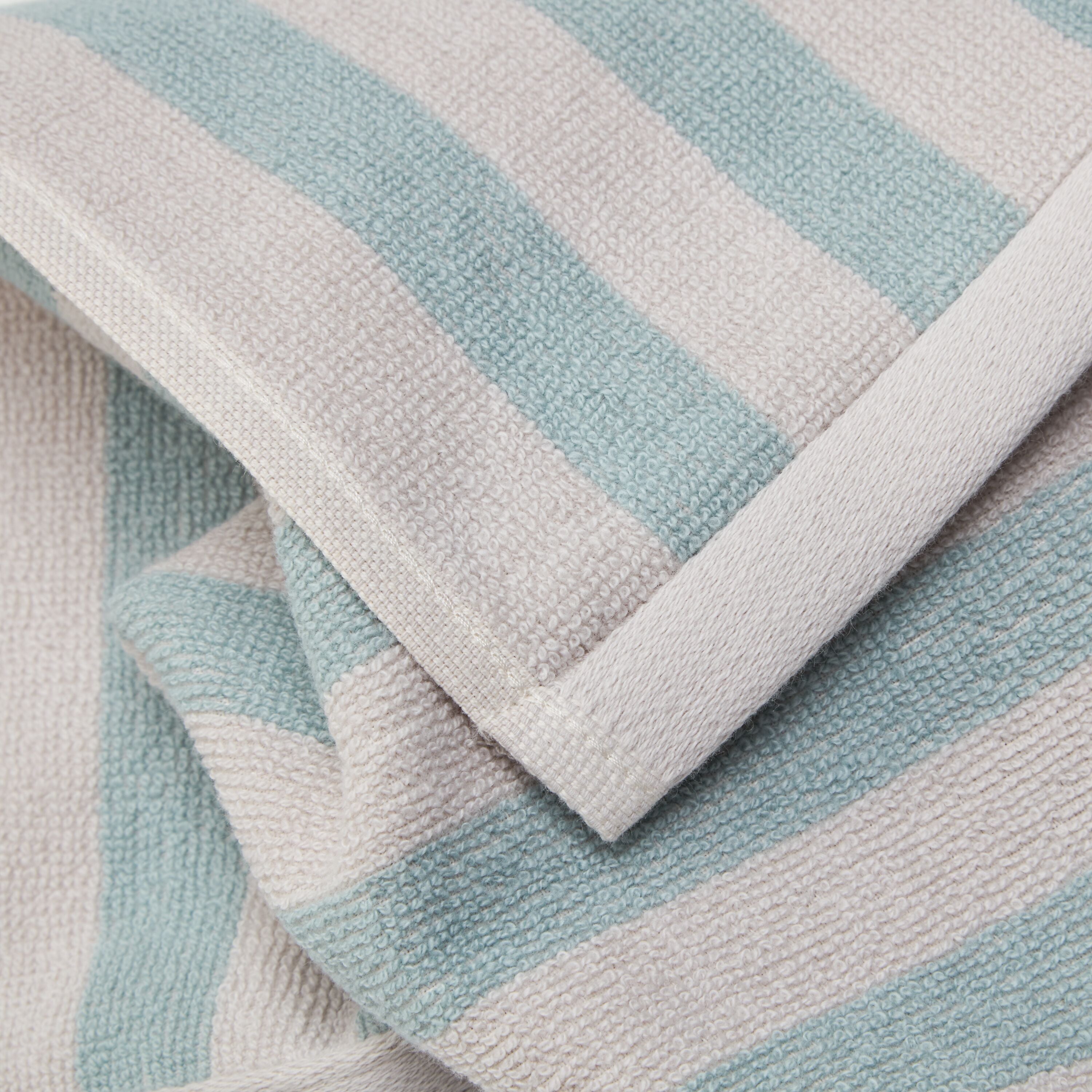 RIGATO Frottierserie - Blau / Waschlappen - 30 x 30 cm