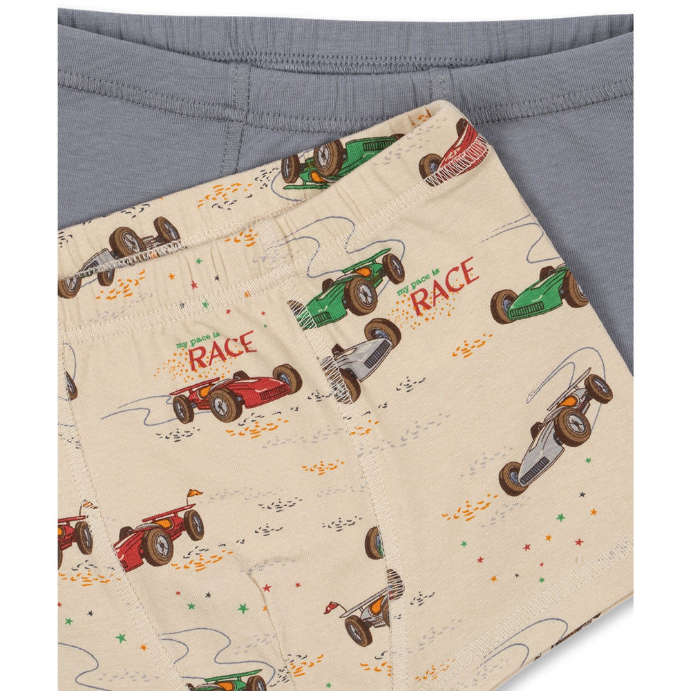 Køb Konges Sløjd Tradewinds / Grand Prix Basic 2-Pak Boy Boxershorts GOTS