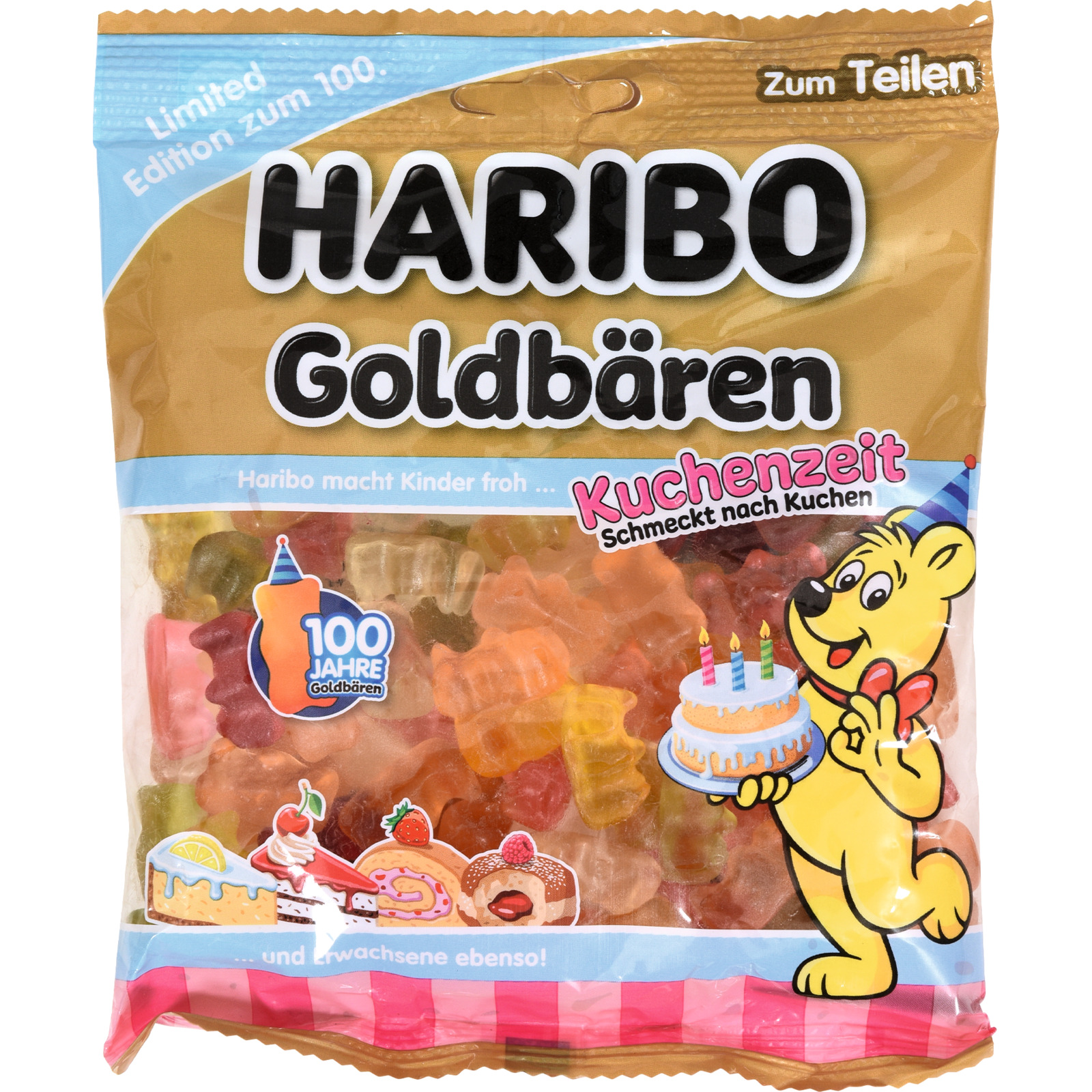 Haribo Goldbären Kuchenzeit 175g