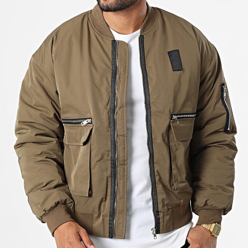 Veste Bomber Vert Kaki