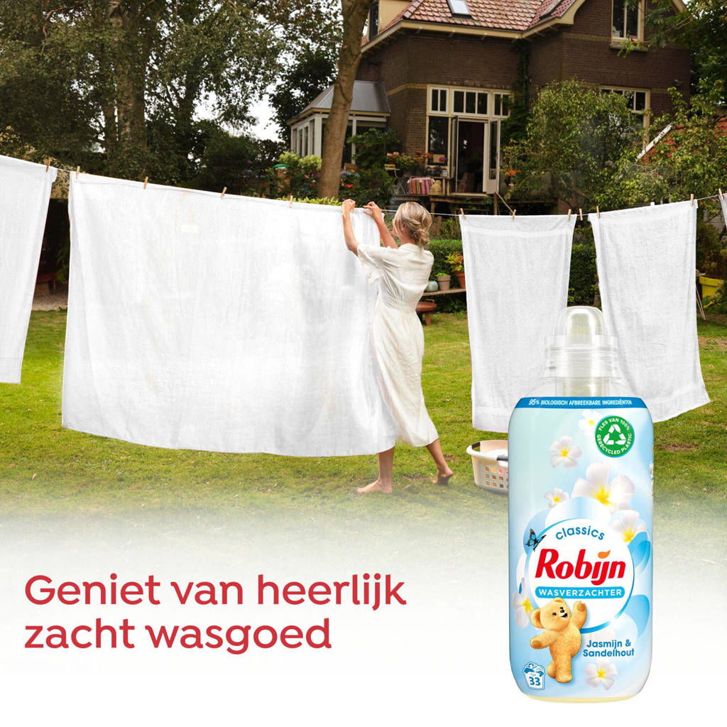 wasverzachter Jasmijn & Sandelhout - 8 x 33 wasbeurten - 264 wasbeurten
