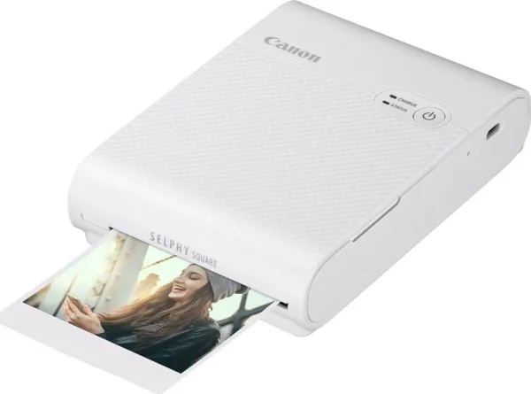 Canon SELPHY Square QX10 - Printer - farve - farvesublimering - 72 x 85 mm op til 0.7 min./side (farve) - Wi-Fi - hvid